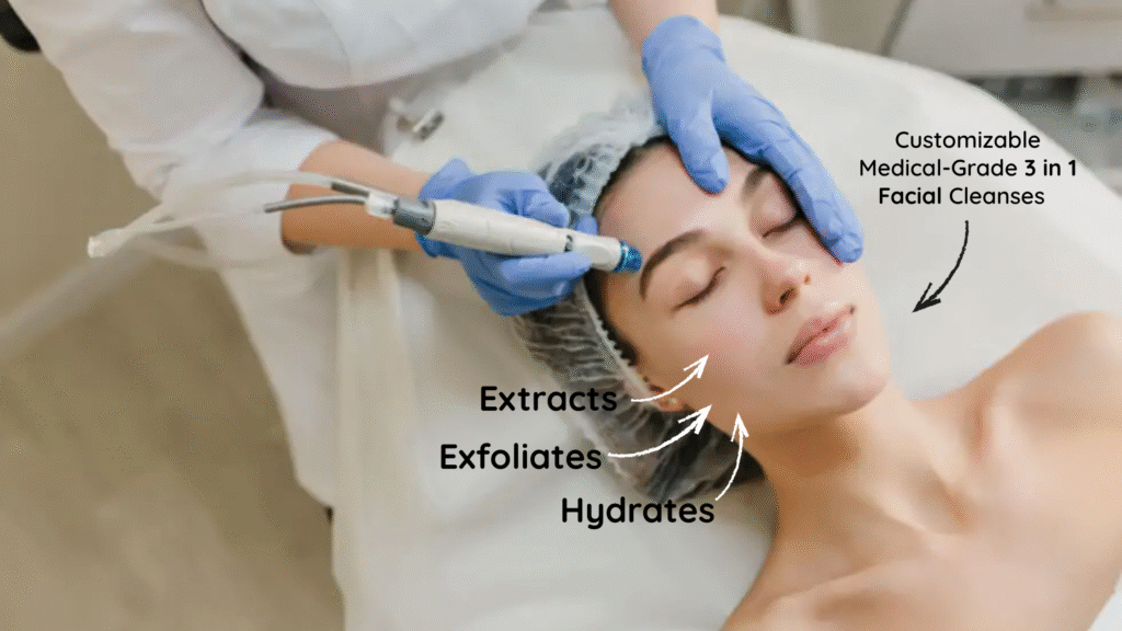 HydraFacial Before & After: Signature vs Deluxe Results