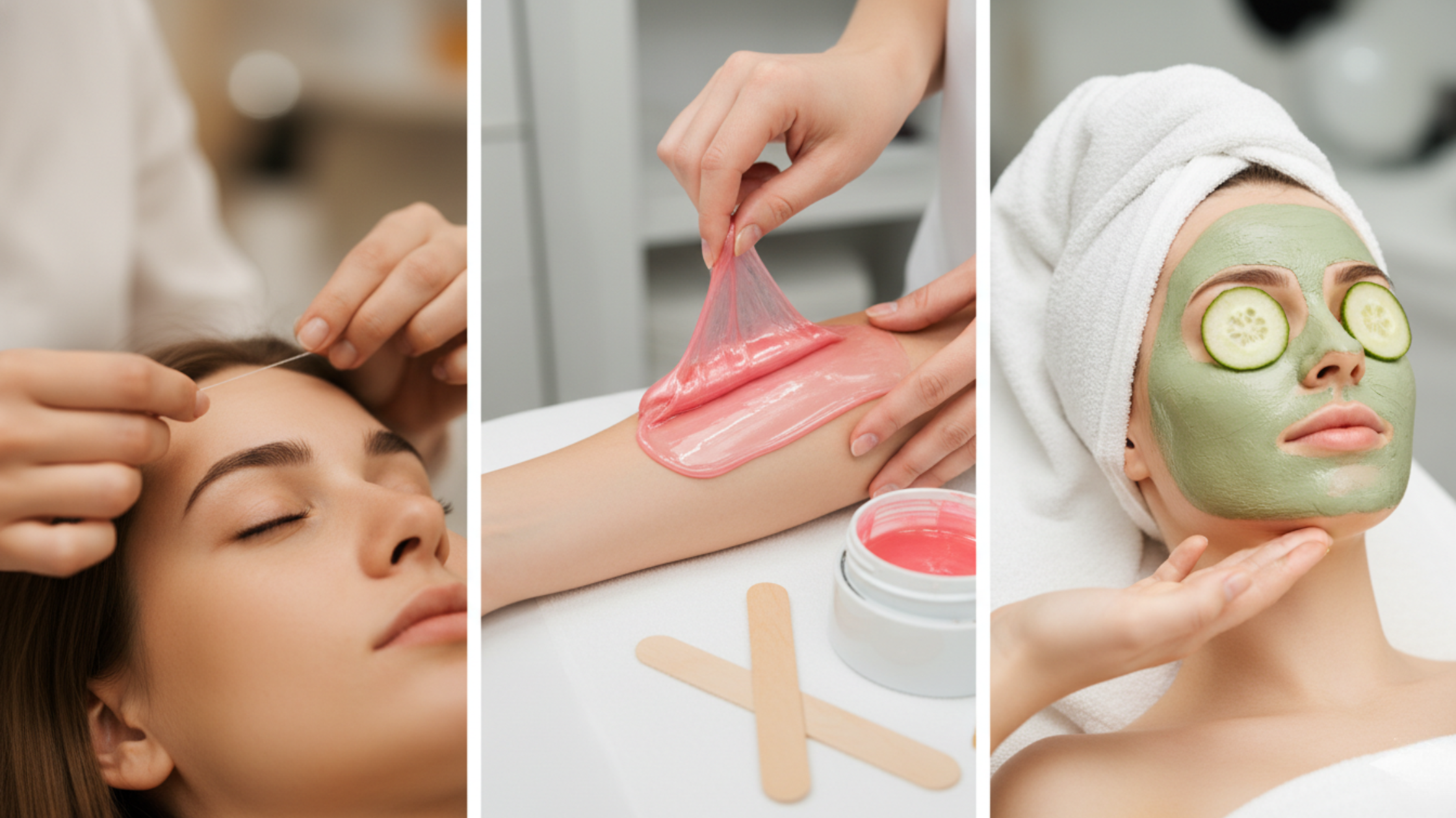 choose threading and waxing